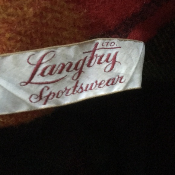 SOLD 🔥Vintage Langtree Multi Color Poncho - Picture 5 of 5